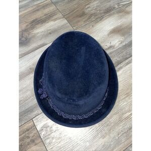 Vintage Eddie Bauer  Resistol 7 1/8 inch Self Conforming Hat Olympic‎ Blue